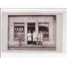 A LOCALISER : carte photo d'un salon de coiffure (coiffeur) -  très bon état