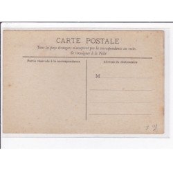 A LOCALISER : carte photo d'un salon de coiffure (coiffeur) -  très bon état