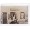 A LOCALISER : carte photo d'un salon de coiffure (coiffeur) -  très bon état