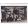A LOCALISER : carte photo d'un salon de coiffure (coiffeur) - état