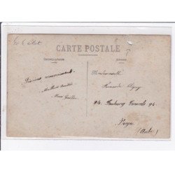 A LOCALISER : carte photo d'un salon de coiffure (coiffeur) - état