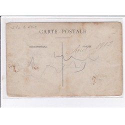 A LOCALISER : carte photo d'un salon de coiffure (coiffeur) - état