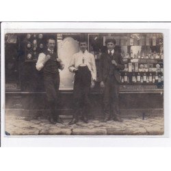 A LOCALISER : carte photo d'un salon de coiffure (coiffeur) - état