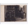 A LOCALISER : carte photo d'un salon de coiffure (coiffeur) -  très bon état