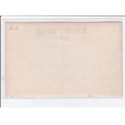 A LOCALISER : carte photo d'un salon de coiffure (coiffeur) -  très bon état