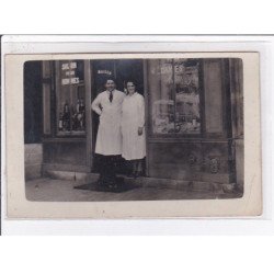 A LOCALISER : carte photo d'un salon de coiffure (coiffeur) - état
