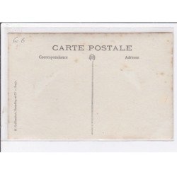 A LOCALISER : carte photo d'un salon de coiffure (coiffeur) -  très bon état