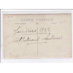 A LOCALISER : carte photo d'un salon de coiffure (coiffeur) - très bon état