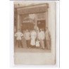 A LOCALISER : carte photo d'un salon de coiffure (coiffeur - Lavatory) - très bon état