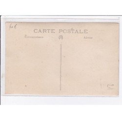 A LOCALISER : carte photo d'un salon de coiffure (coiffeur) -  très bon état