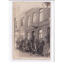 A LOCALISER : carte photo d'un salon de coiffure (coiffeur - café moderne) - état