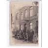 A LOCALISER : carte photo d'un salon de coiffure (coiffeur - café moderne) - état