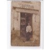 A LOCALISER : carte photo d'un salon de coiffure (coiffeur) - état