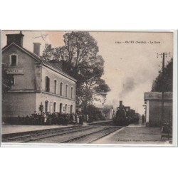 MAYET : la gare - état