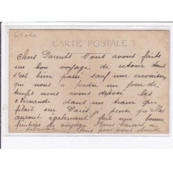 A LOCALISER : carte photo d'un salon de coiffure (coiffeur) - état