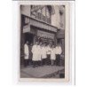 A LOCALISER : carte photo d'un salon de coiffure (coiffeur) - état