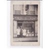 A LOCALISER : carte photo d'un salon de coiffure (coiffeur) - état