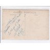 A LOCALISER : carte photo d'un salon de coiffure (coiffeur) - très bon état