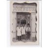 A LOCALISER : carte photo d'un salon de coiffure (coiffeur) - bon état
