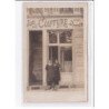 A LOCALISER : carte photo d'un salon de coiffure (coiffeur) - état