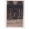 A LOCALISER : carte photo d'un salon de coiffure (coiffeur) - état