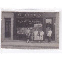 A LOCALISER : carte photo du salon de coiffure Merny (coiffeur) - très bon état