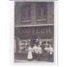 A LOCALISER : carte photo du salon de coiffure PIN (coiffeur) - très bon état