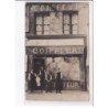 A LOCALISER : carte photo d'un salon de coiffure HENRY (coiffeur) - très bon état