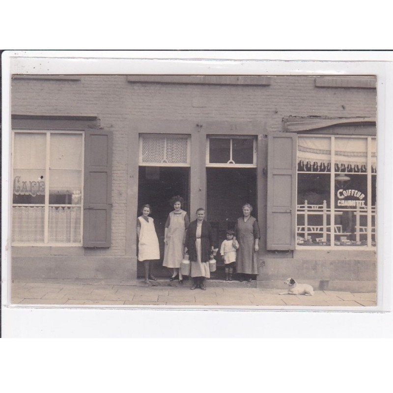 A LOCALISER : carte photo du salon de coiffure Jaumotte (coiffeur) - très bon état