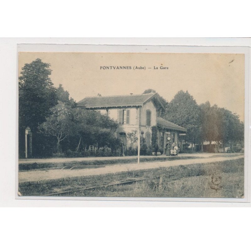 FONTVANNES - La gare - très bon état