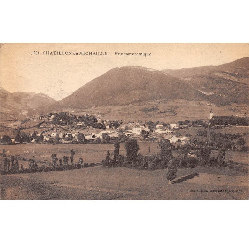 CHATILLON DE MICHAILLE - Vue panoramique - très bon état