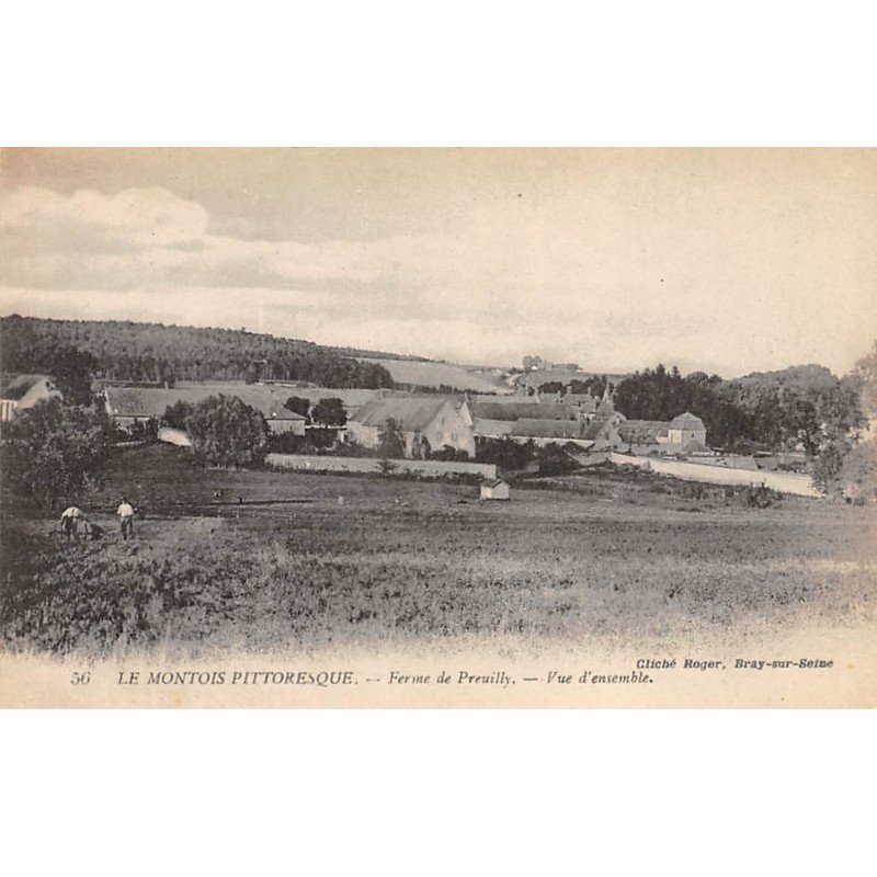LE MONTOIS PITTORESQUE - Ferme de Preuilly - Vue d'ensemble - très bon état