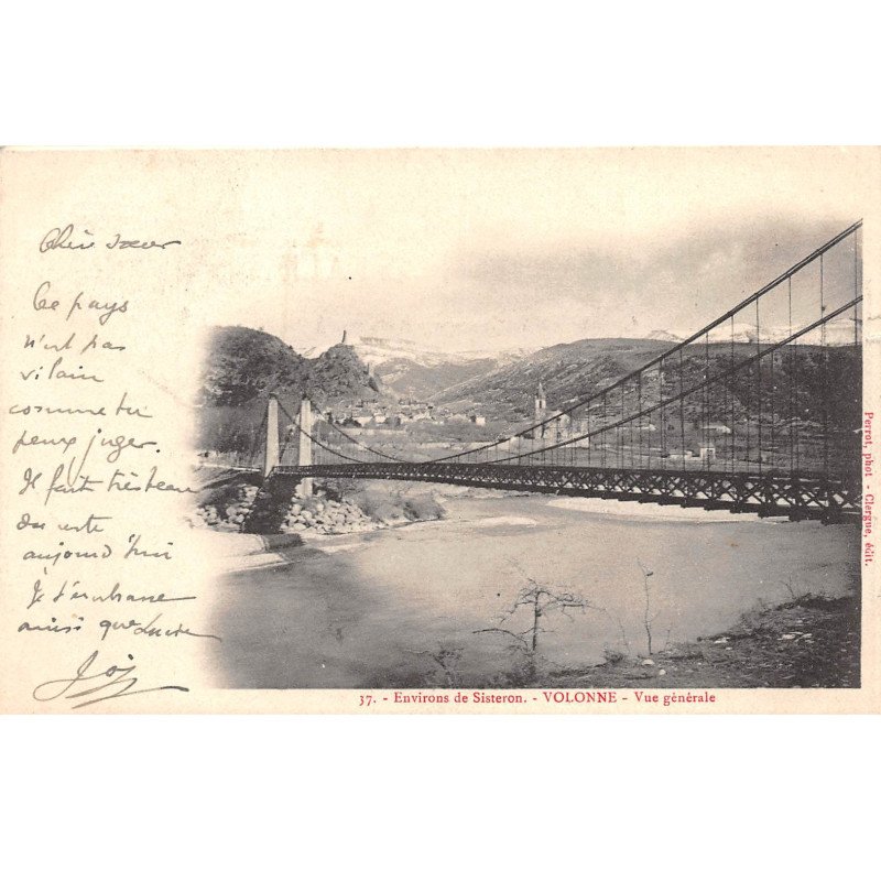 VOLONNE - Vue générale - très bon état