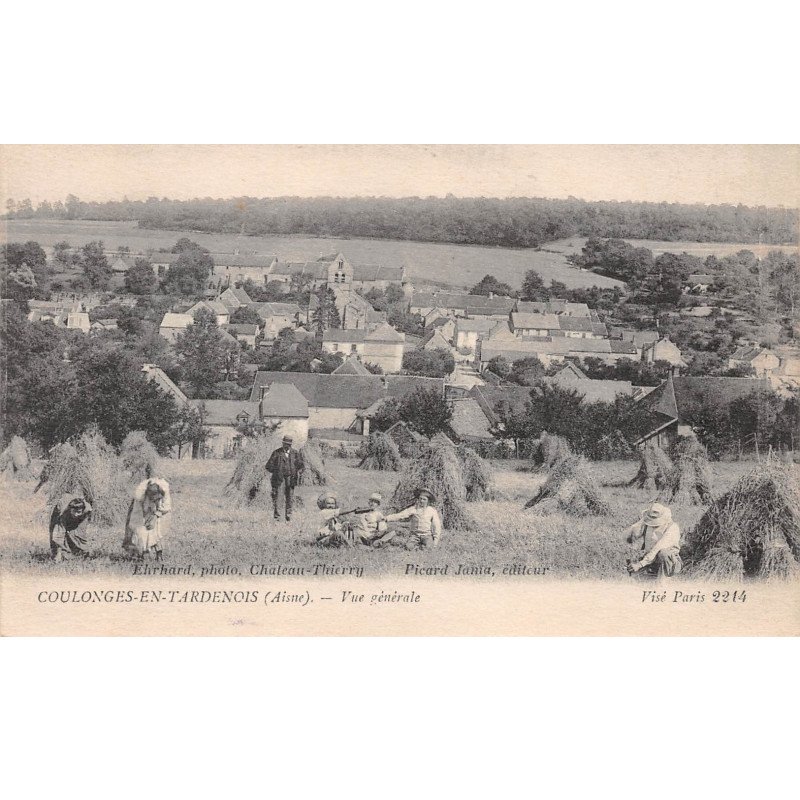 COULONGES EN TARDENOIS - Vue générale - très bon état