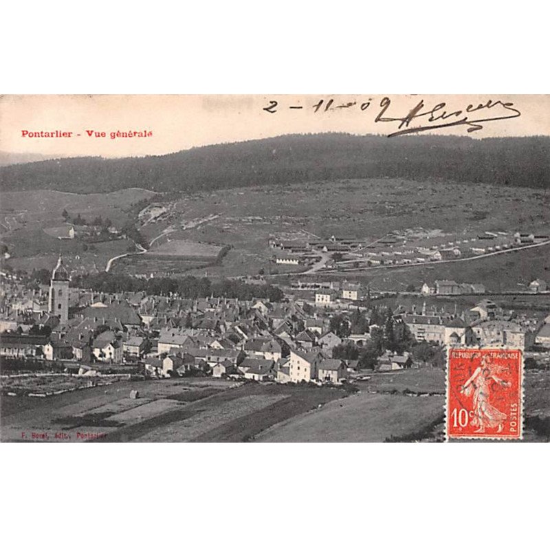 PONTARLIER - Vue générale - très bon état