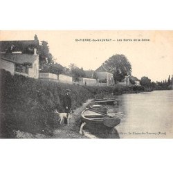 SAINT PIERRE DU VAUVRAY - Les Bords de la Seine - très bon état