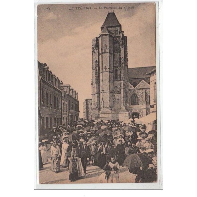 LE TREPORT : la procession du 15 août - très bon état
