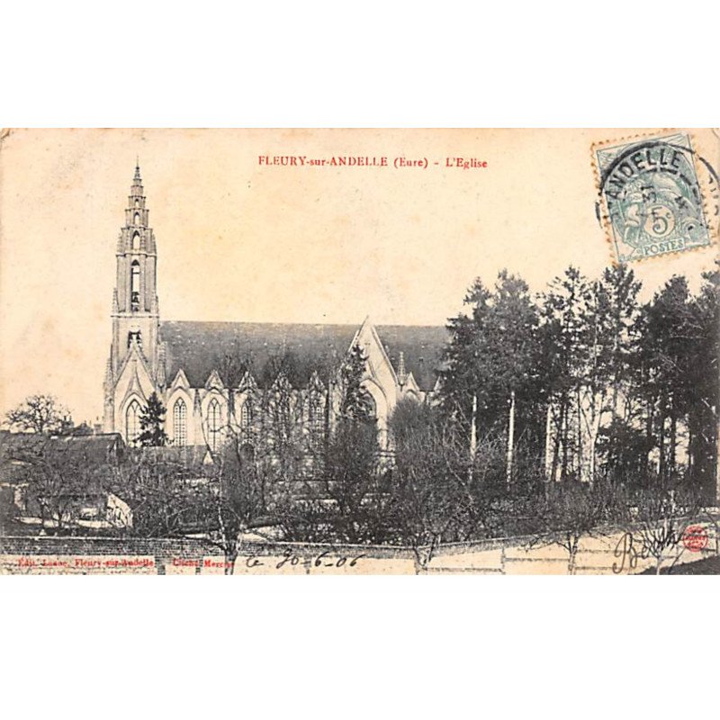 FLEURY SUR ANDELLE - L'Eglise - très bon état
