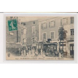SAINT MARTIN EN HAUT - le départ de l'autobus - très bon état