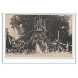 GUERANDE : fete Dieu 1908 - adoration du st-sacrement - tres bon état