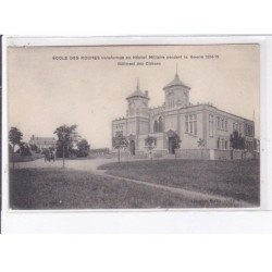 EURE: école des roches, transformée en hôpital, bâtiment des classes - très bon état