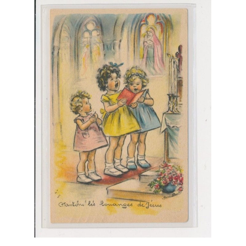 BOURET Germaine - Chantons les louanges de Jésus - très bon état