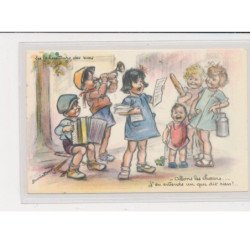 BOURET Germaine - Allons les choeurs j'en entends un qui dit rien - très bon état