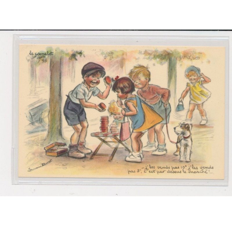 BOURET Germaine - J'les vends pas 10 fr, j'les vends pas 3 fr, c'est par dessus le marché - très bon état