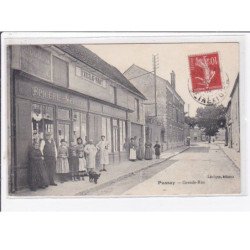 PUSSAY : grande rue - épicerie mercerie LEVEQUE - état