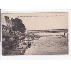 JUVISY SUR ORGE : fête des pêcheurs - joutes et maison Raboulin - très bon état