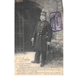 Jean Claude ROCHER ancien Marsouin, actuellement Gardien de Crypte de BAZELLES - très bon état