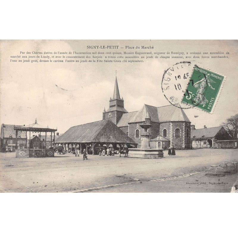SIGNY LE PETIT - Place du Marché - très bon état
