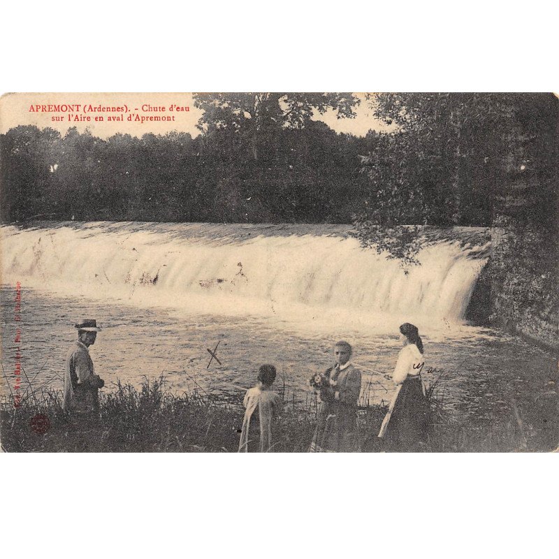 APREMONT - Chute d'eau sur l'Aire en aval d'Apremont - très bon état
