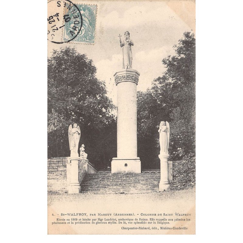 SAINT WALFROY par Margut - Colonne de Saint Walfroy - très bon état